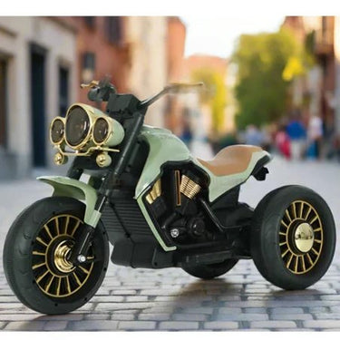 RECHARGEABLE RIDE ON BIKE WITH LIGHT AND SOUND